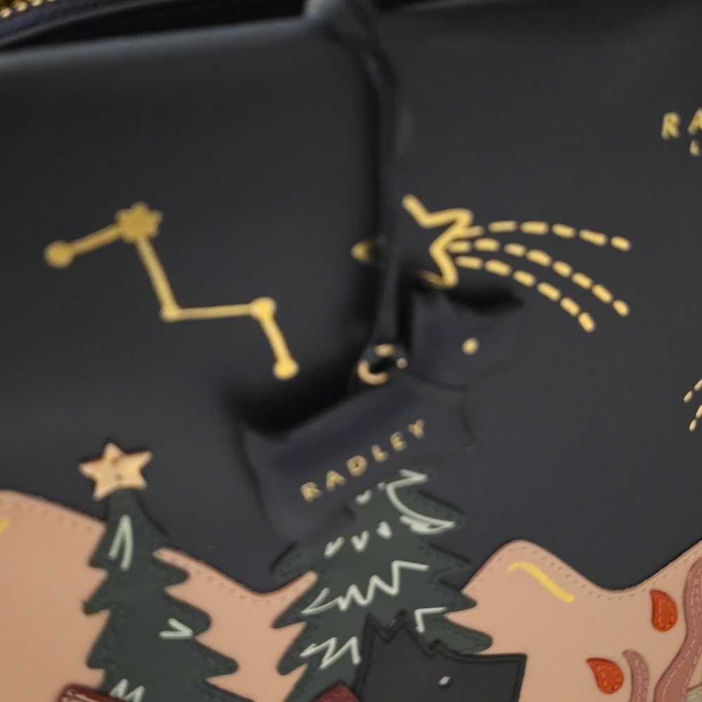 NWOT Radley London 2019 Stargazing Picture Bag - Picture 6 of 7